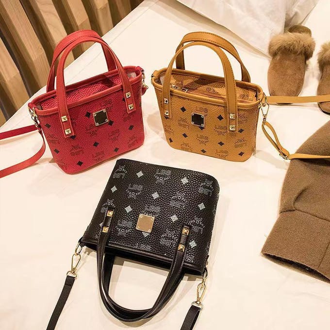 Retro kleine handtas geel
