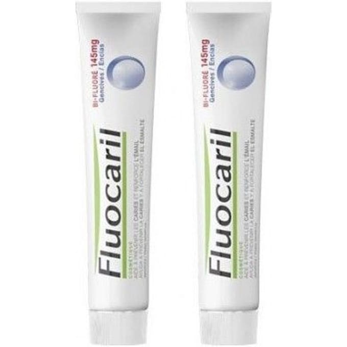 Dentifrice - FLUOCARIL - Bi Fluoré - 145 mg - Gencives Sensibles - Menthe - 2x75 ml