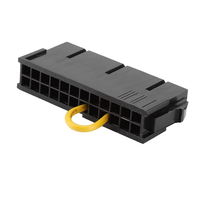 24-pins ATX Voeding Starter Power Module 20+4 pins PSU Herstart Connector voor BTC Miner Machine gray
