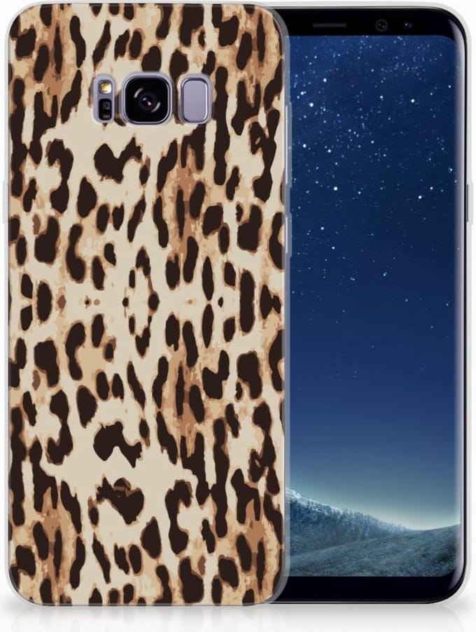 Samsung Galaxy S8 Plus TPU Hoesje Leopard