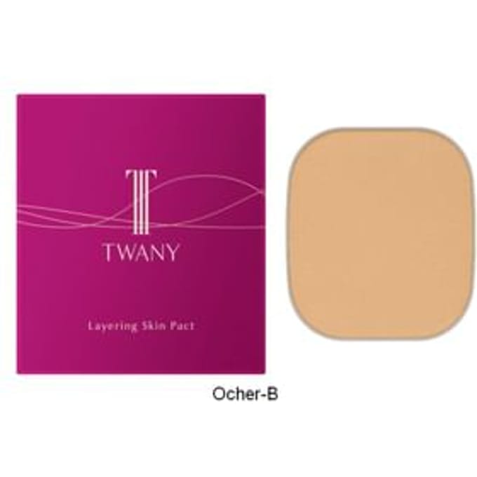 Kanebo - Twany Layering Skin Pact Ocher-B - 8.5g Refill