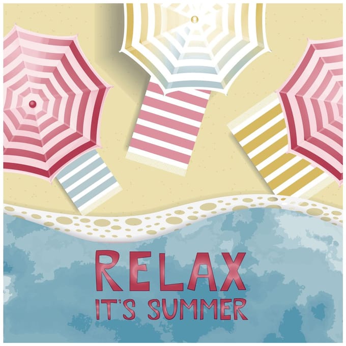 Servet "Relax It's Summer"
