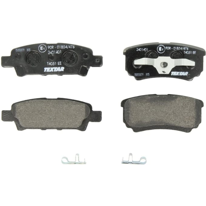 Remblokset TEXTAR 2401401, achter