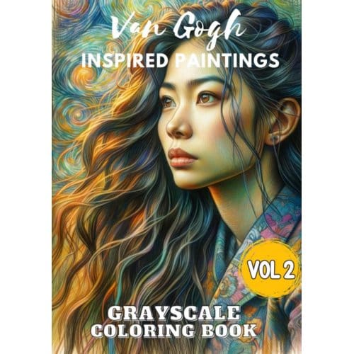 Van Gogh Inspired Paintings Vol 2 - Nori Art Coloring
