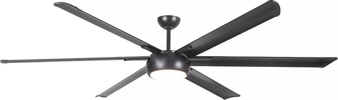 Freelight - Plafondventilator Ventisei Ø 213 cm XXL zwart