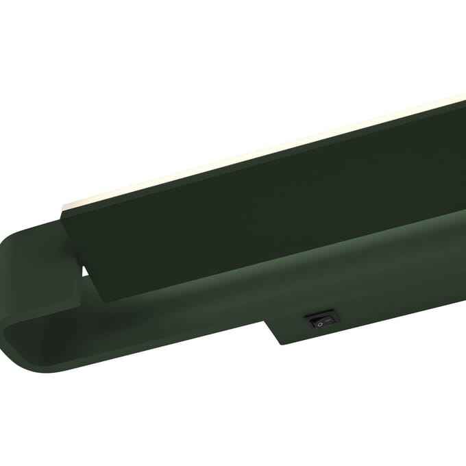 HELL LED wandlamp Box, draaibaar, dennengroen