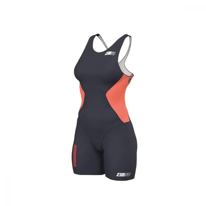Korte trifunctionele jumpsuit voor dames Z3R0D Racer
