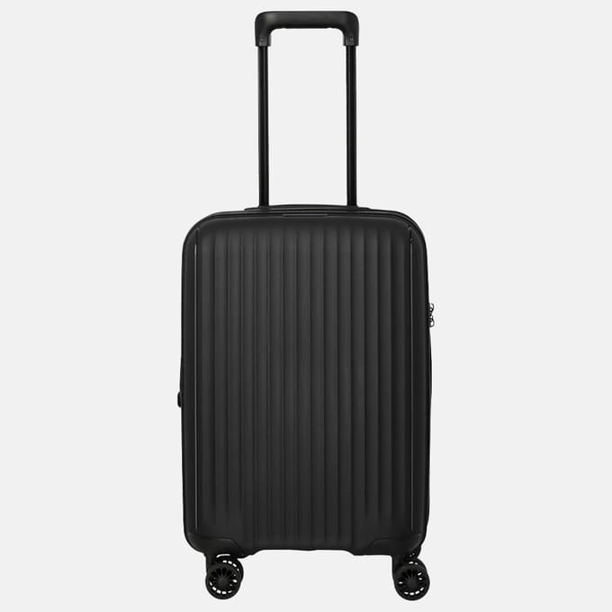 Travelite Skymate 4w Cabin Trolley 55 - Zwart – Handbagage koffer – Van polypropyleen – Handbagage koffers, harde koffers en koffers