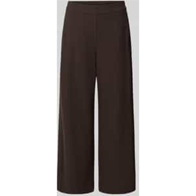 Wide leg wijdte broek met viscosemodel model 'Misha edit'