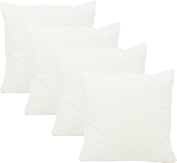 Set 4 stuks - Binnenkussen | 45 x 45 cm | 700 gram | Traagschuim/ Memory Foam