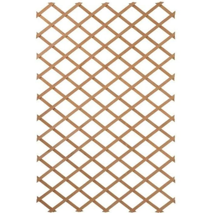 Nature Treillis de jardin 100 x 300 cm Bois Marron 419779