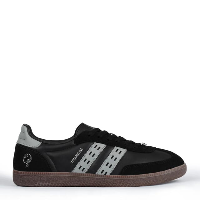 Heren Sneaker Titanium - Zwart/Lichtgrijs