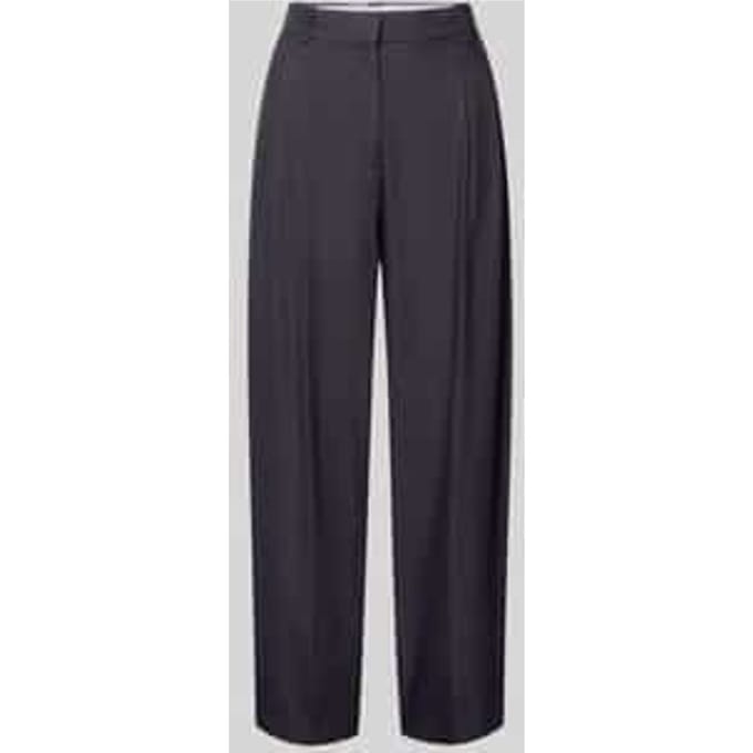 Vrouwelijke taille mi-haute flattering broek met moderne enkel lengte COMMA