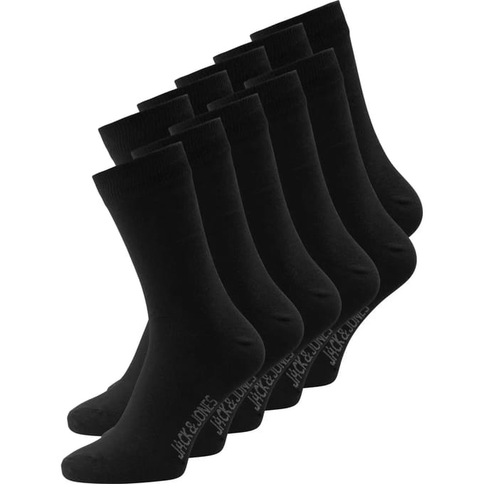 Jack & Jones Sokken - JACJENS SOCK 10 PACK - voor Mannen - zwart