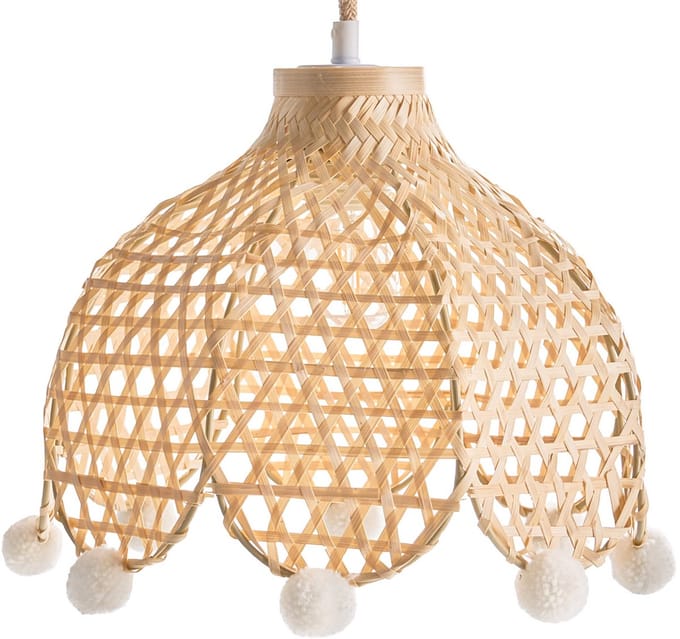 MANYAME - Hanglamp - Naturel - Rotan