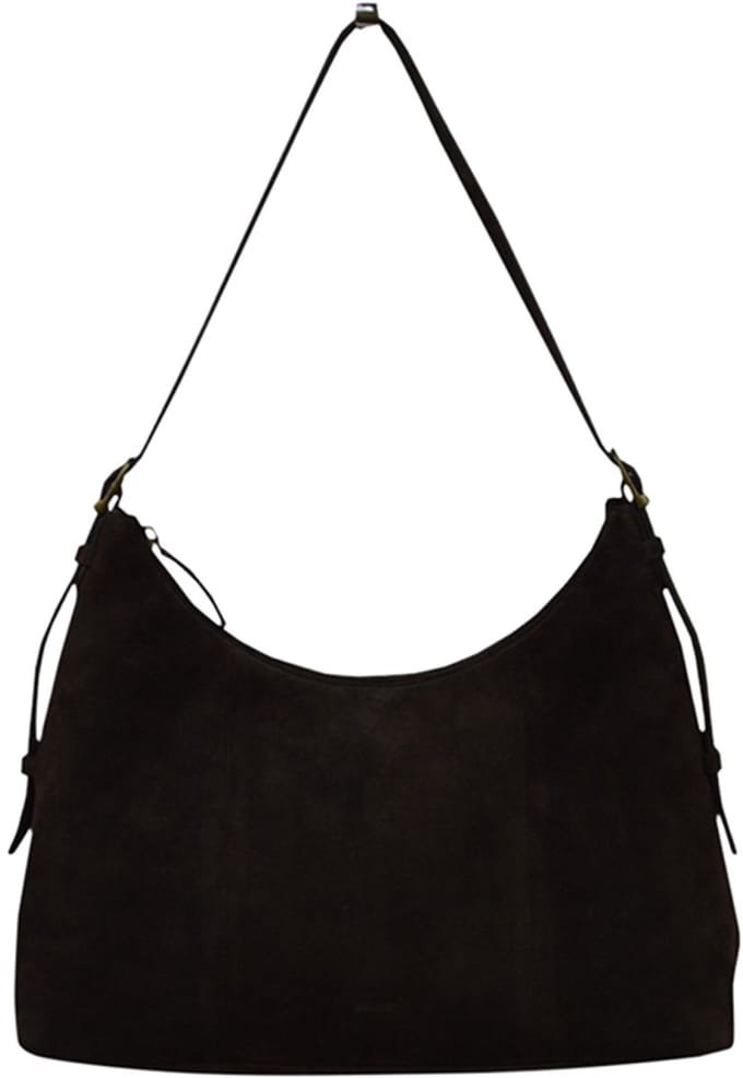 DSTRCT Portland Road Medium Schoudertas Dames - Leer - Bruin