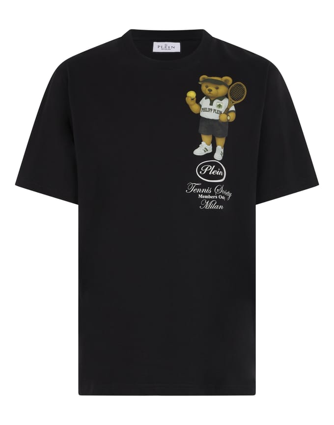 T-Shirt Met Ronde Hals En Korte Mouwen Teddy