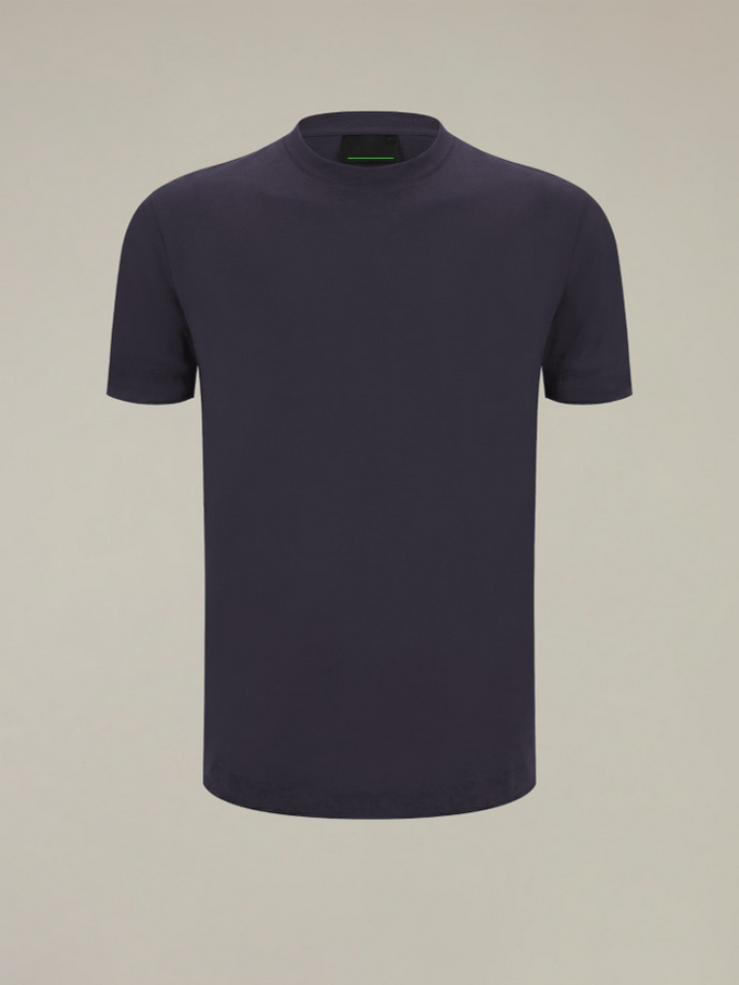 t-shirt in theson man marine blauw