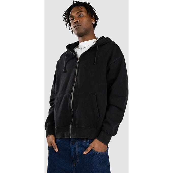 Ninth Hall Fundamental Zip Hoodie zwart