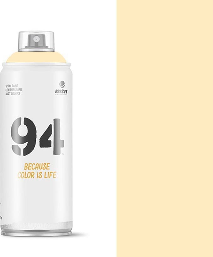 MTN94 Sundance Oranje spuitverf - 400ml lage druk en matte afwerking