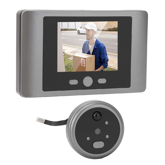 Kijkgaatje Camera 2,8 inch Kleurenscherm PIR Bewegingsdetectie Menselijke Detectie Oplaadbaar Digitale Deur