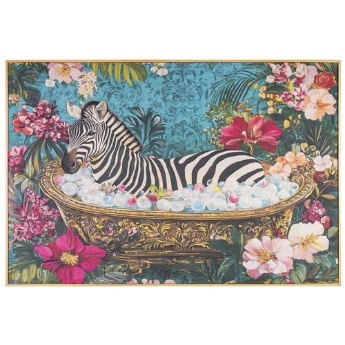 Schilderijen Signes Grimalt Zebra Schilderij