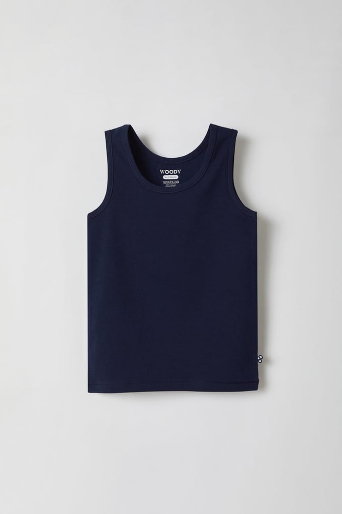 Woody Singlet Single Pack Blauw 3A