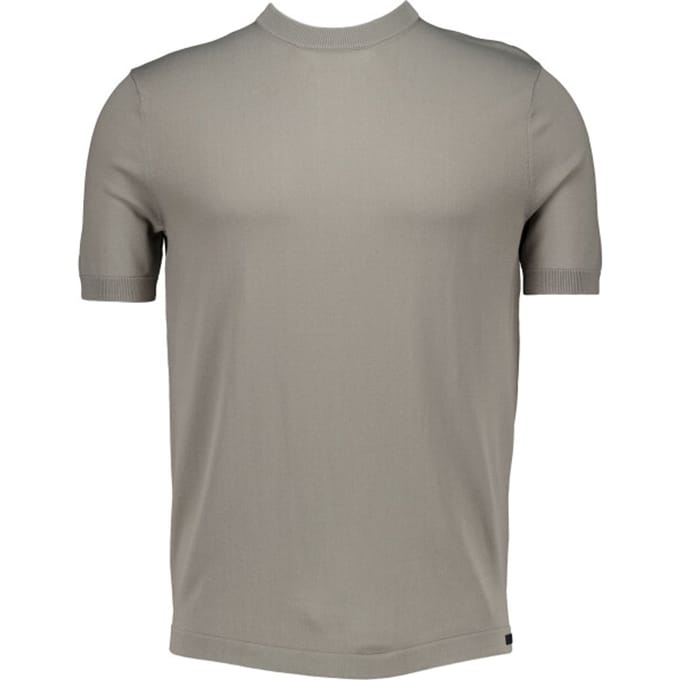 Genti Round Neck Ss T-shirts Groen K4120-1260