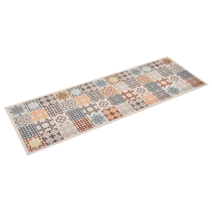 vidaXL - Keukenmat - wasbaar - Mosaic - Colour - 45x150 - cm