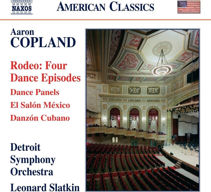 Detroit Symphony Orchestra, Leonard Slatkin - Copland: Rodeo|Four Dance Episodes (CD)