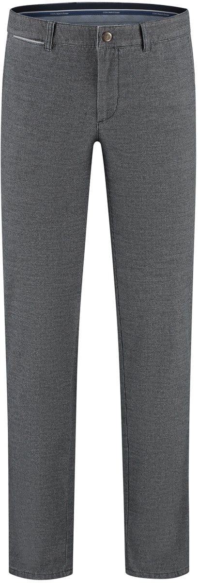 Com4 - Broek Anthraciet Com4 Modern Chino Collection Pantalons Anthraciet 21282109