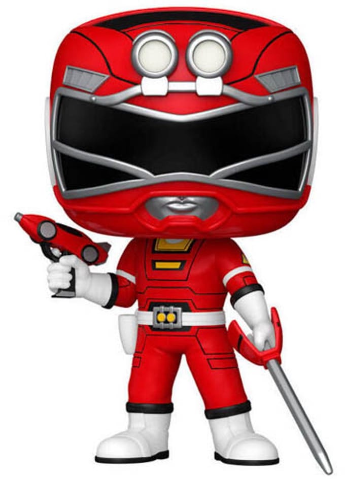 Pop Television: Power Rangers Turbo - Red Turbo Ranger - Funko Pop #1713