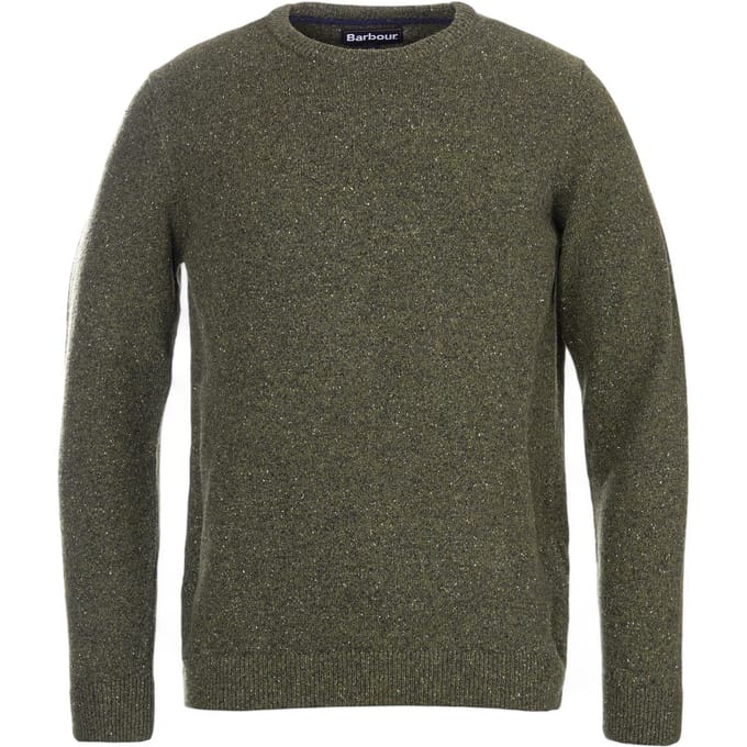 Barbour Tisbury Trui Donkergroen - Maat M - Heren - Pullovers