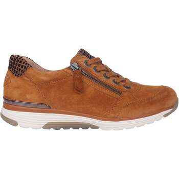 Gabor rollingsoft sensitive 76.973.01 - dames rollende wandelsneaker - Bruin - maat 42 (EU) 8 (UK)