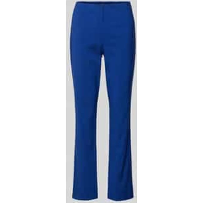 Slim fit broek met elastische band, model 'INA'