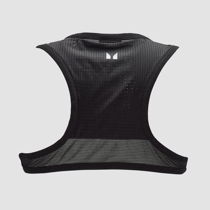 MP Compact Hydration Vest & 2 Soft Running Bottles Bundle - Black - M