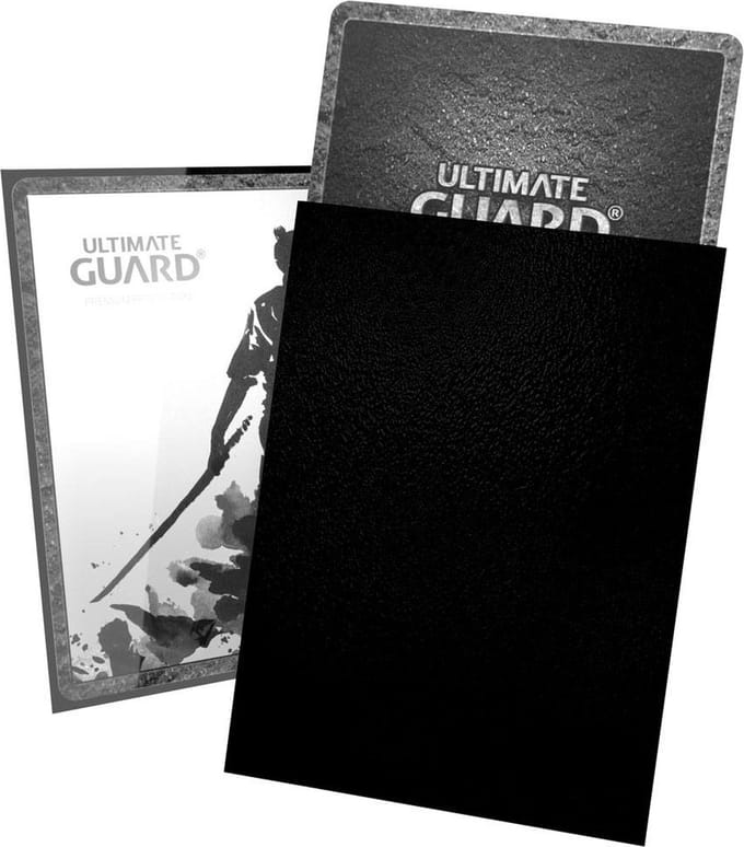 Ultimate Guard Katana Sleeves Standard Size (100) - Black