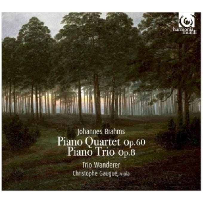 Trio Wanderer, Christophe Gaugué - Brahms: Piano Quartet Op.60 | Piano Trio Op.8 (CD)