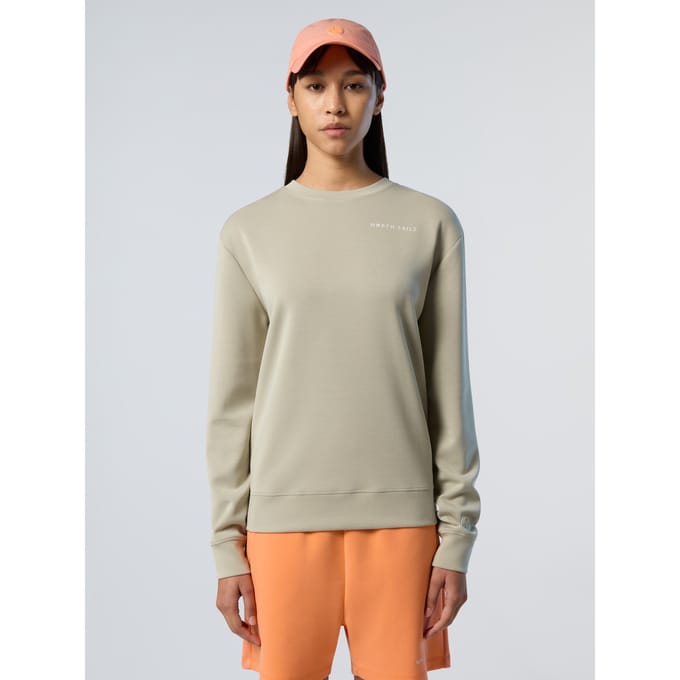 North Sails Sweatshirt Modal met ronde hals
