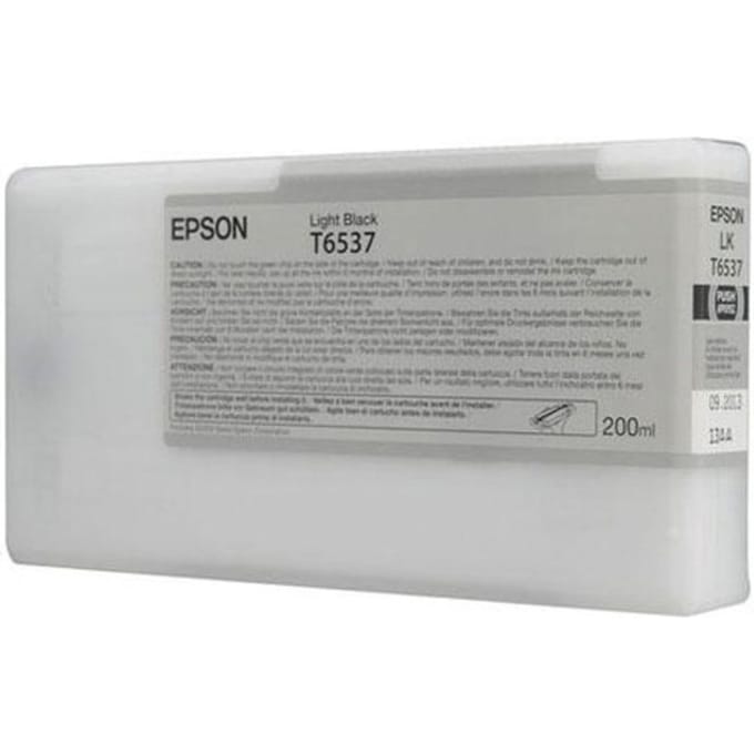 Epson T6537 (C13T653700) Inktcartridge Licht-zwart