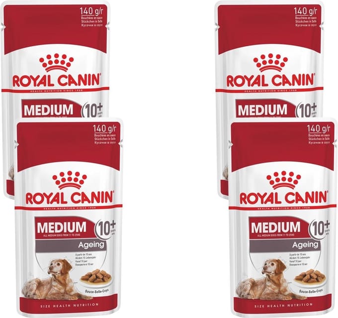 Royal Canin - Medium Ageing 10+ Hondenvoer Nat - 40 x 140 gr