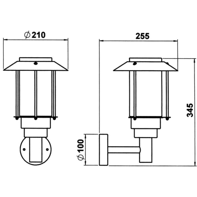 Albert Leuchten Buitenwandlamp 481
