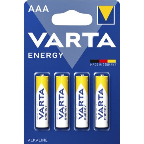 Batterij Varta Alkaline Energy AAA-4 Stuks (Diversen) Nieuw