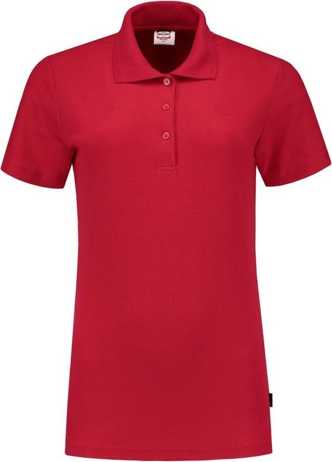 Tricorp  Poloshirt Slim Fit Dames 201006 Rood - Maat S