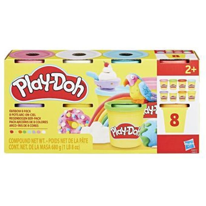 Play-Doh Speelset Doh Rainbow 8 pack Klei