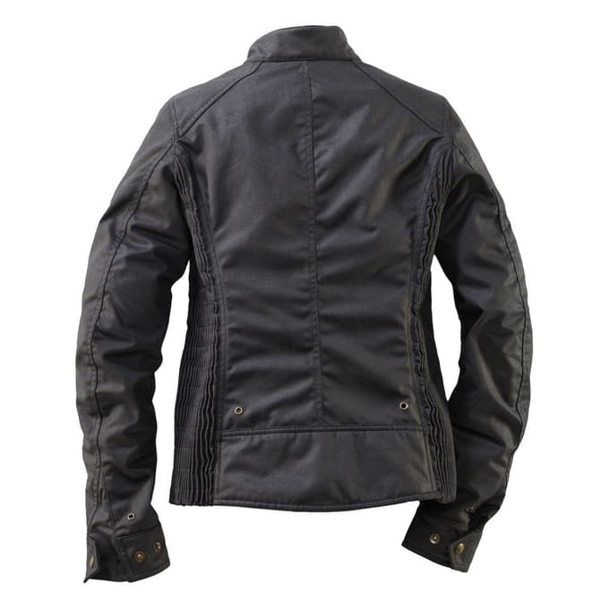 Belstaff Antrim gewaxt katoenen zwarte jas