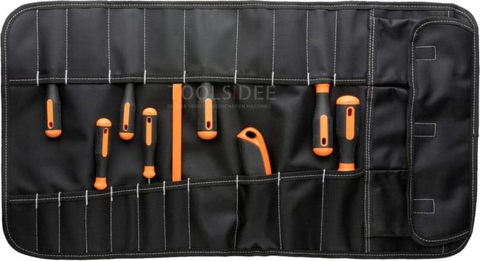 ToolPack Industriële Gereedschapsfoudraal, Oprolbaar, Kuntstof Clipsluiting