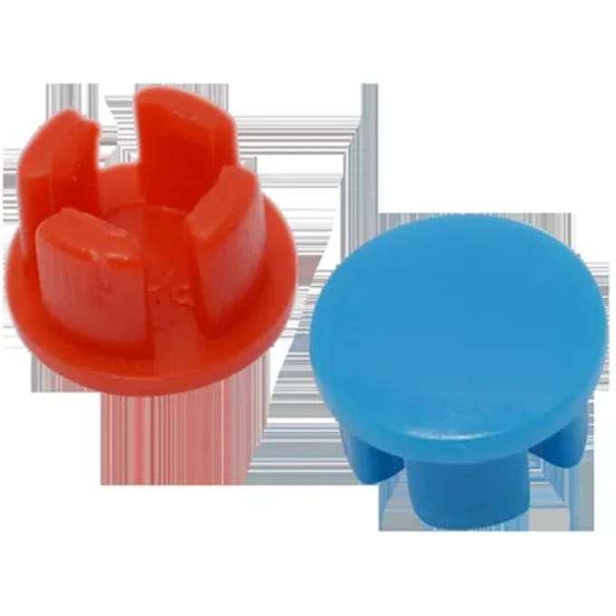 Sanivesk Afsluitpluggen Blauw+rood