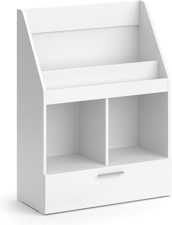 Vicco Luigi Boekenrek – 72 x 96.2 cm zonder vouwboxen Wit