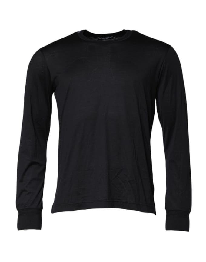 Langdurige Mouwen Crew Neck T-shirt